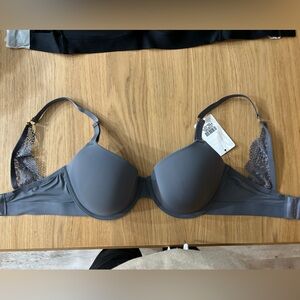 Lively Bra with Lace, size 32DD in color “smoke”